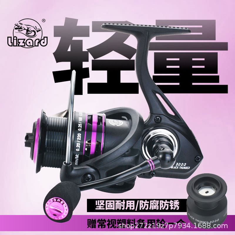 Ice Fishing Reel - Metal Head Shallow Spool Spinning Reel