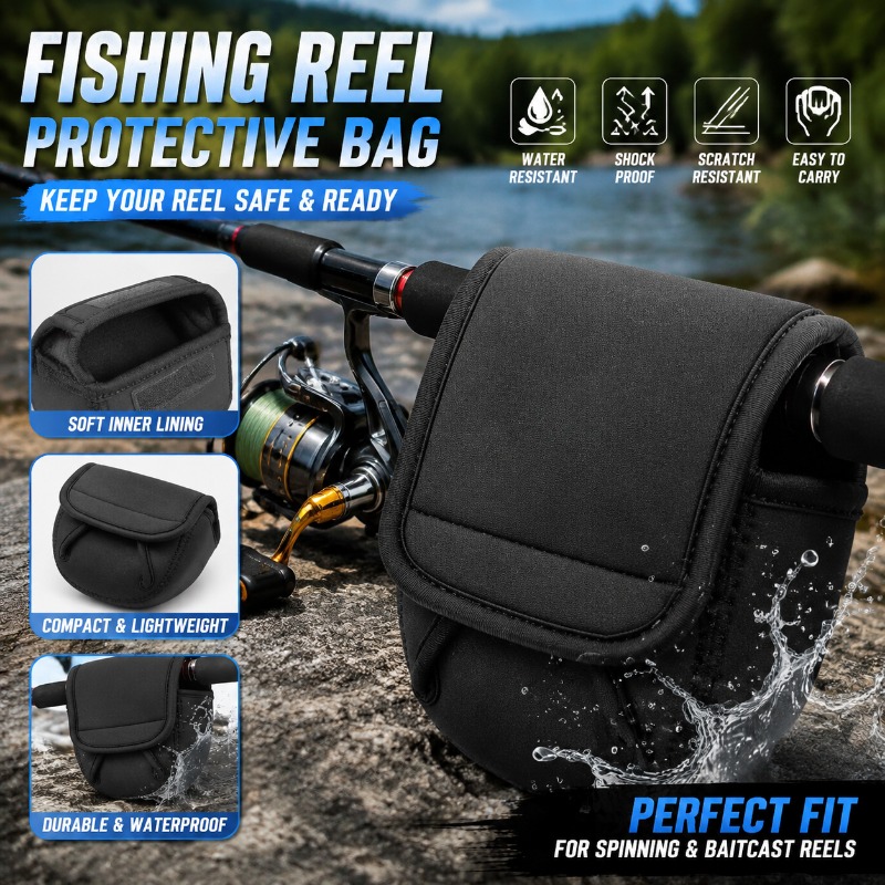 Fishing Reel Protective Cover  - Reel Bag review and price