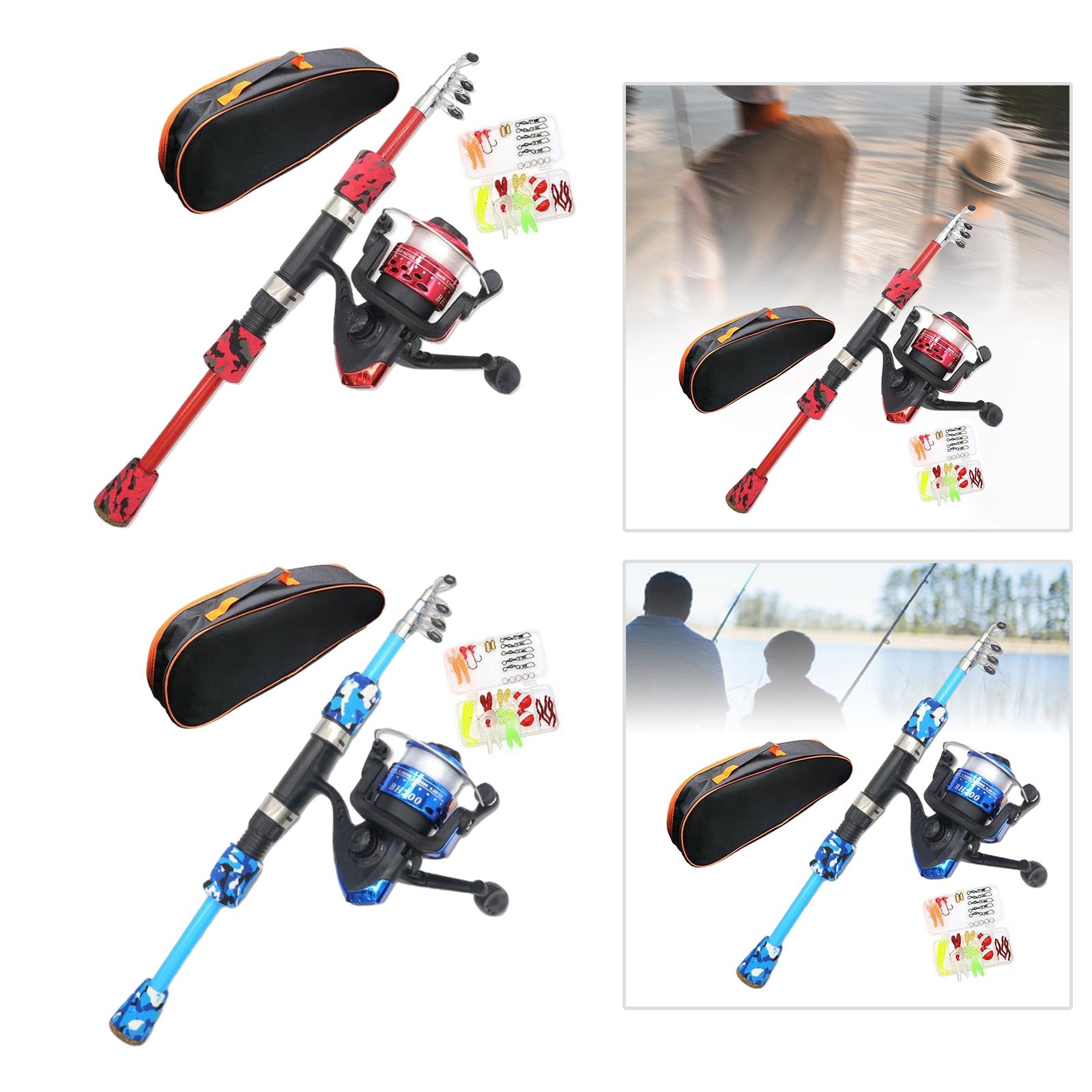 Kids Fishing Rod Set EVA Handl - Reel Bag review and price