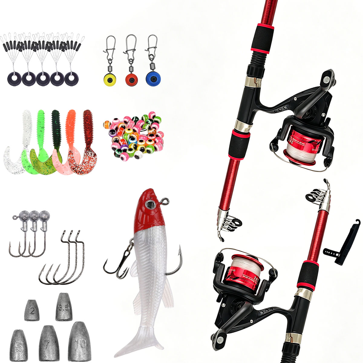 Spinning Fishing Rod and Reel  - Conventional Reel review and price